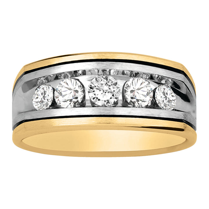 14K White Gold 1 CT Diamond Fashion Ring