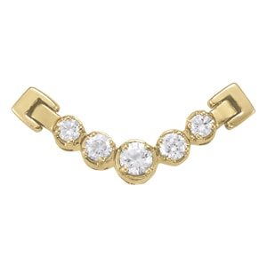14K White Gold 1 ct tw Fashion Diamond Pendant