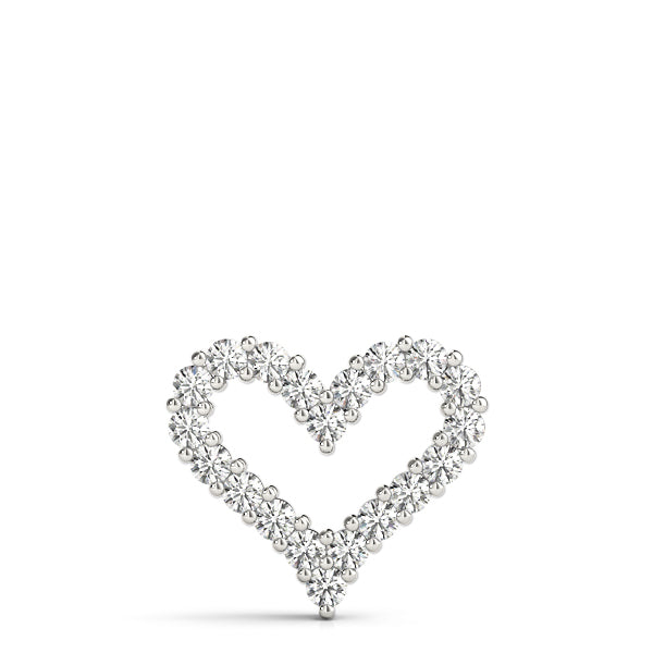 Platinum 1 CT Diamond Fashion Pendant Necklace