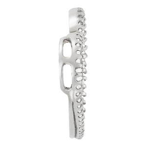 18K White Gold Diamond Fashion Pendant