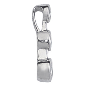 14K White Gold 0.35ctw Round Diamond Pendant