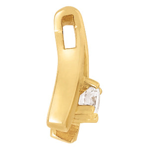 1/3 CT Platinum Round Diamond Solitaire Pendant