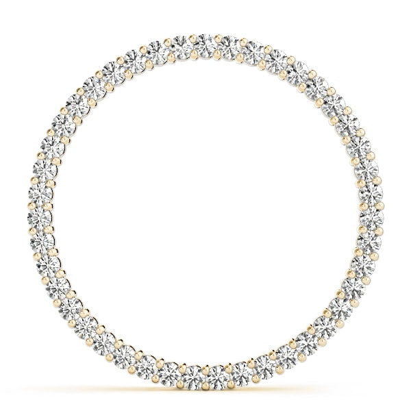 18K Yellow Gold 1 ct tw Fashion Diamond Pendant
