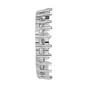 14K White Gold Diamond Journey Pendant Necklace