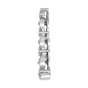 14K White Gold 1 CT Diamond Journey Pendant