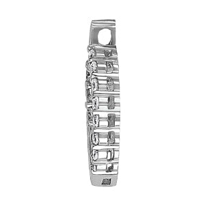 Multi-Diamond Journey Pendant in Precious Metal