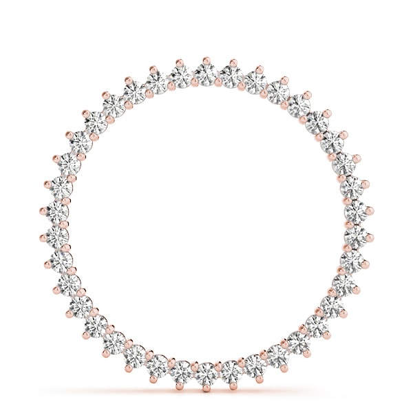 18K Rose Gold 1/2 ct tw Fashion Diamond Pendant