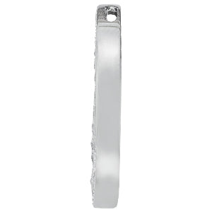 Platinum 1 CT Diamond Circle Fashion Pendant