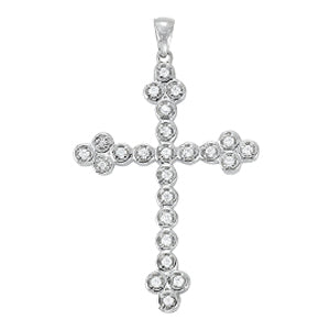 18K White Gold Diamond Fashion Pendant