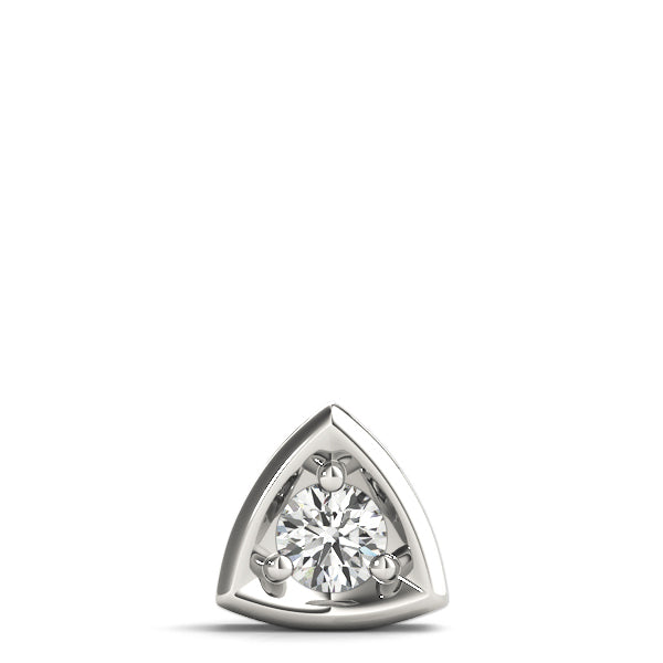 Platinum 1 ct Diamond Solitaire Pendant