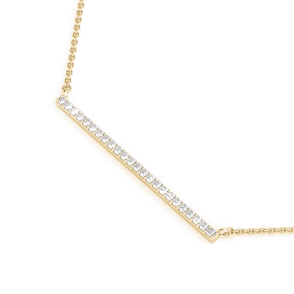 14K Yellow Gold 5/8 ct tw Fashion Diamond Pendant