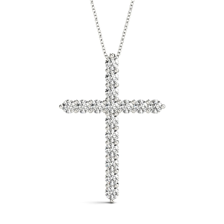 14K White Gold 1/6 ct tw Fashion Diamond Pendant