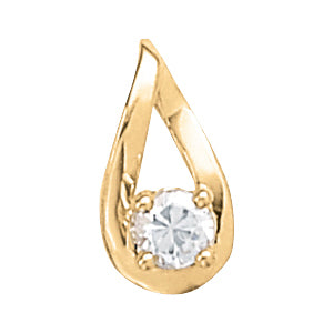 18K White Gold 1/4 CT Diamond Stud Earrings
