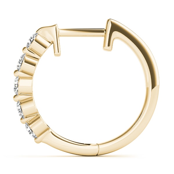 14K Yellow Gold 1/2 ct tw Fashion Diamond Earring