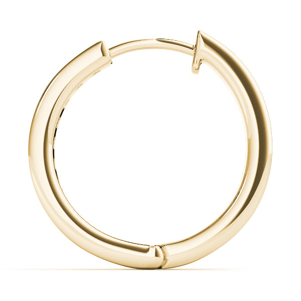 14K Yellow Gold 1/2 ct tw Fashion Diamond Earring