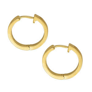 Platinum Diamond Fashion Hoop Earrings - 1/2 CT Total