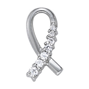 Platinum Round Diamond Fashion Stud Earrings