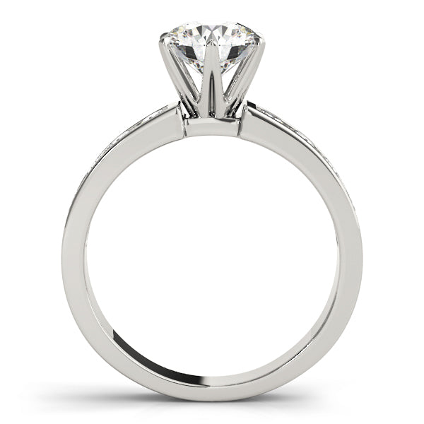 18K White Gold 1.5ctw Round Diamond Ring