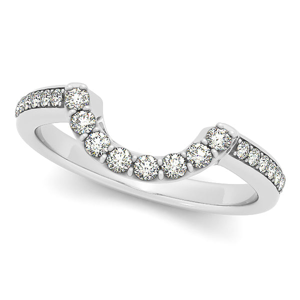 Platinum White Diamond Wedding Ring