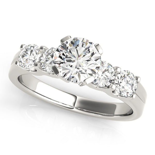 18K White Gold 1.5 ctw Diamond Engagement Ring