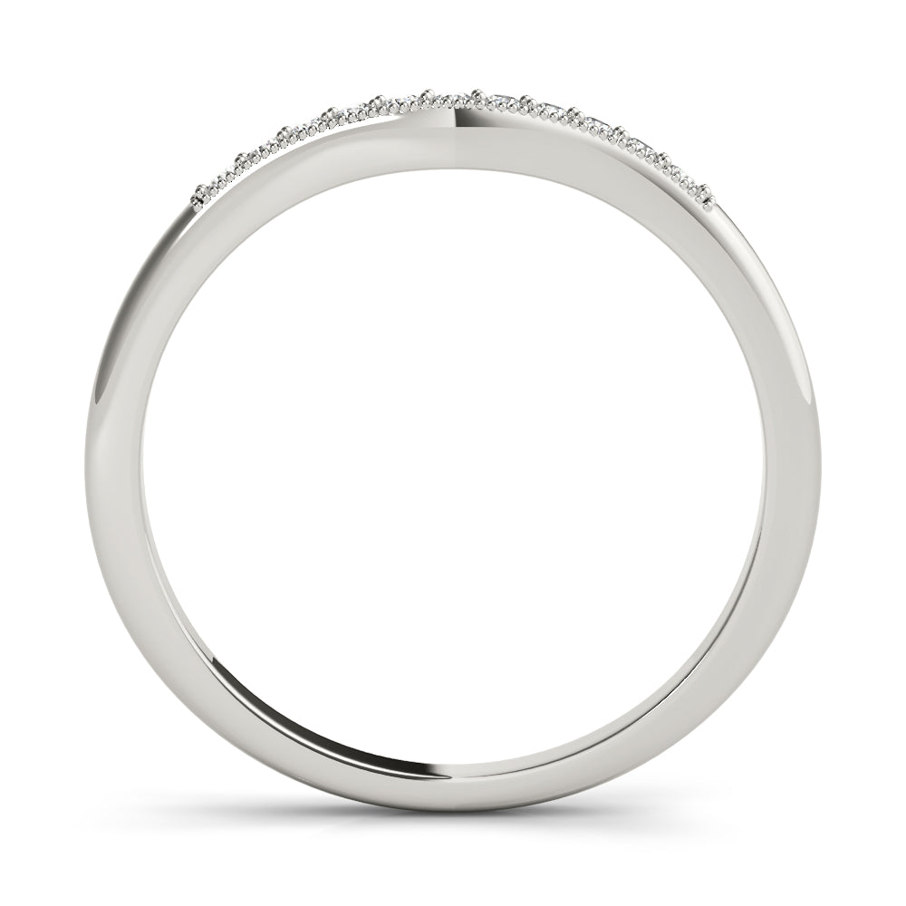 Multi-Diamond 14K Gold Wedding Ring