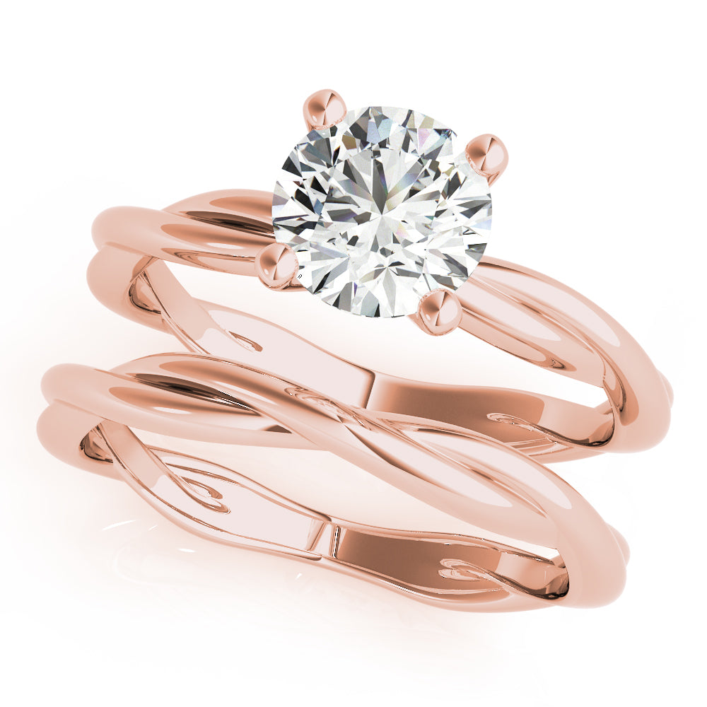 14K Rose Gold 1 CT Diamond Fashion Ring