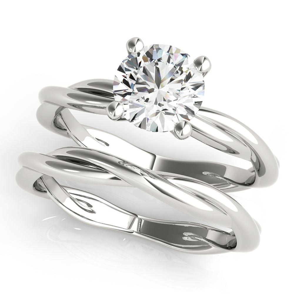 Platinum White 1 CT Diamond Fashion Ring