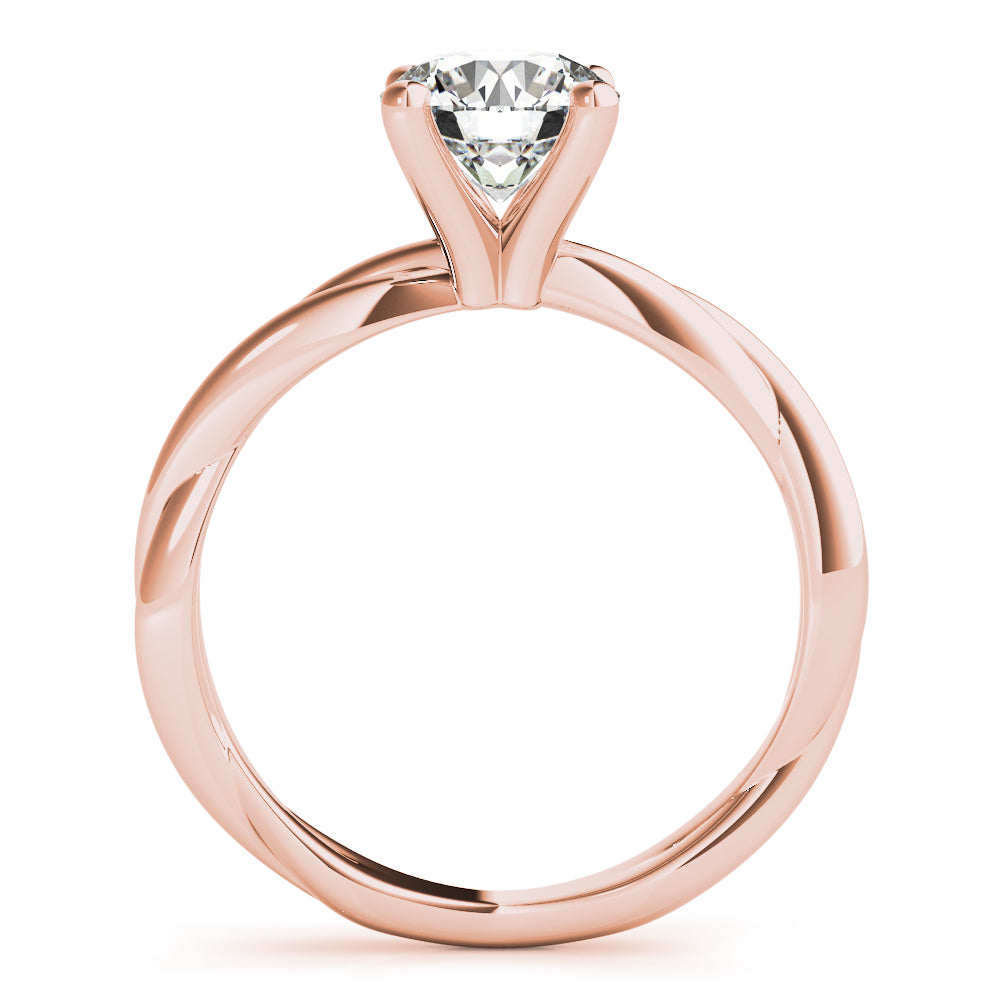 14K Rose Gold 1 CT Diamond Fashion Ring