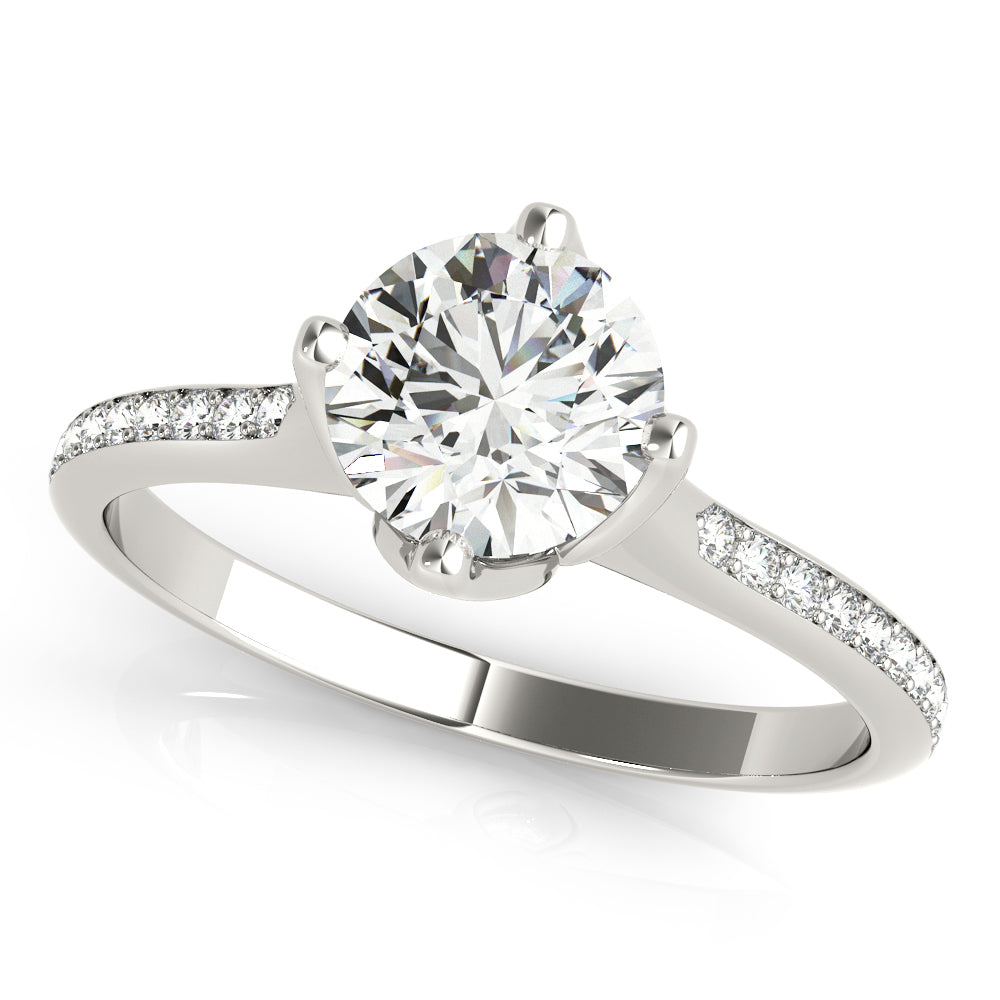 Platinum 1.12 ct Diamond Engagement Ring