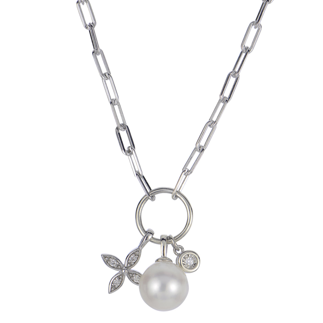 Sterling Silver Freshwater Pearl Necklace