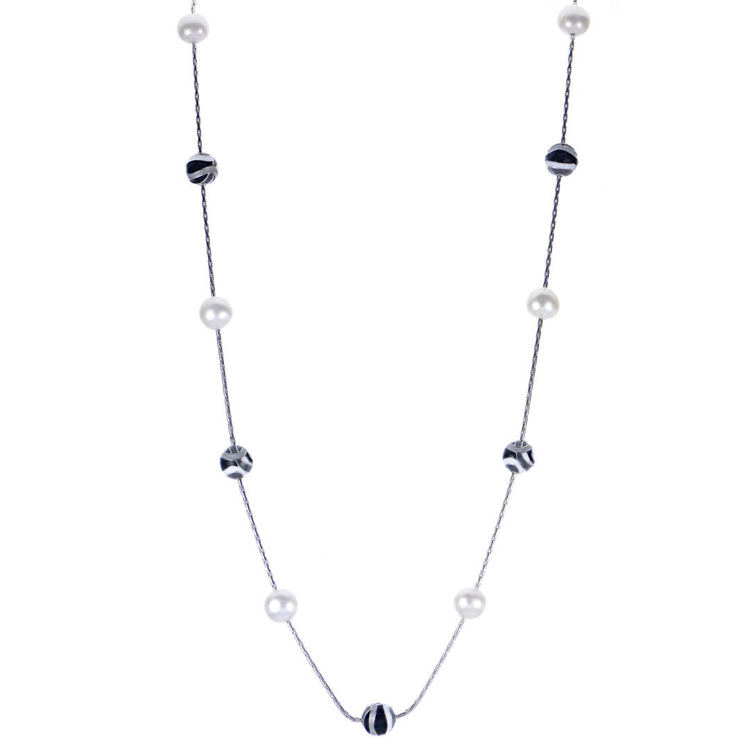 Sterling Silver Freshwater Pearl Necklace