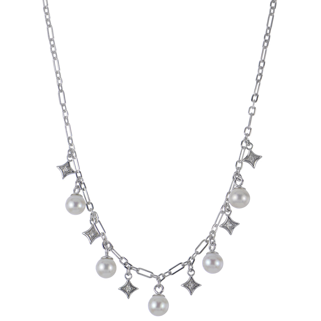 Sterling Silver Freshwater Pearl Necklace
