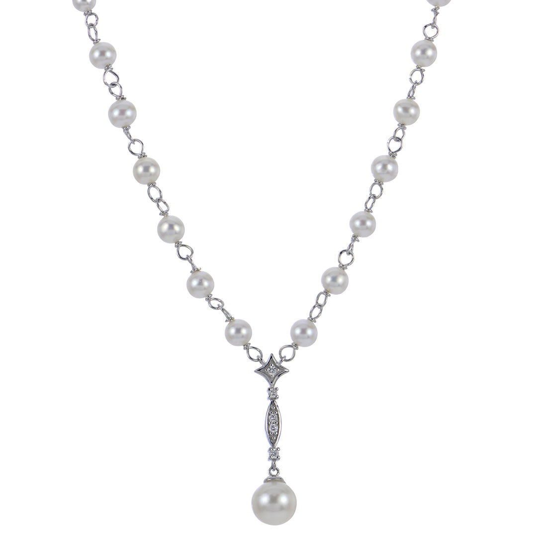 Sterling Silver Freshwater Pearl Necklace