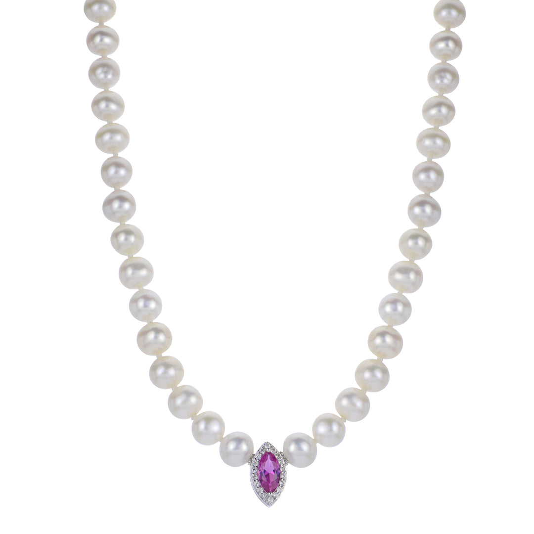 Sterling Silver Freshwater Pearl Necklace