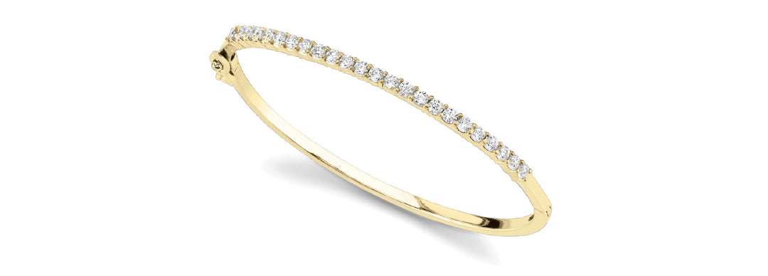 18K Yellow Gold 1 ct tw Fashion Diamond Bracelet