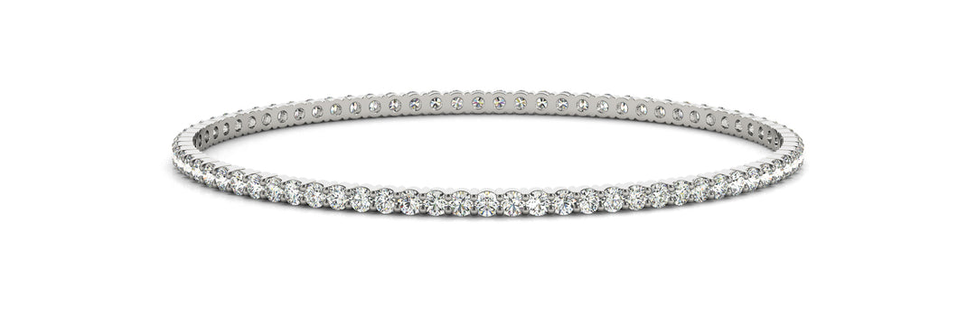 Multi-Diamond Fashion Bangle Bracelet