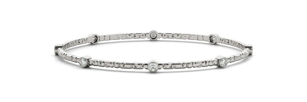 Diamond Round Multi-Stone Bracelet