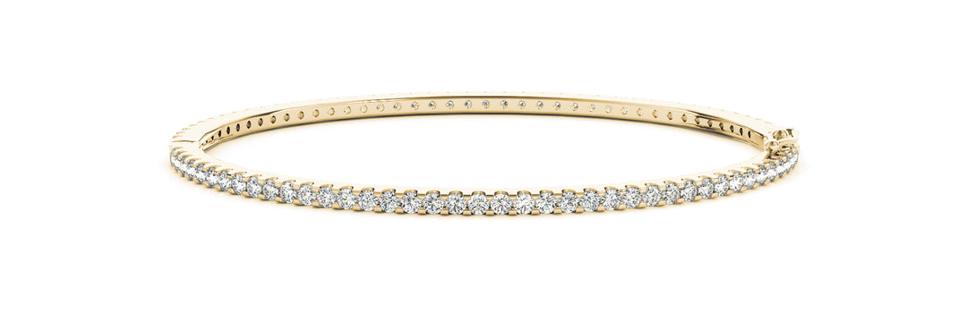 18K Yellow Gold Diamond Fashion Bracelet