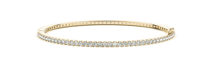 14K Yellow Gold Diamond Fashion Bracelet