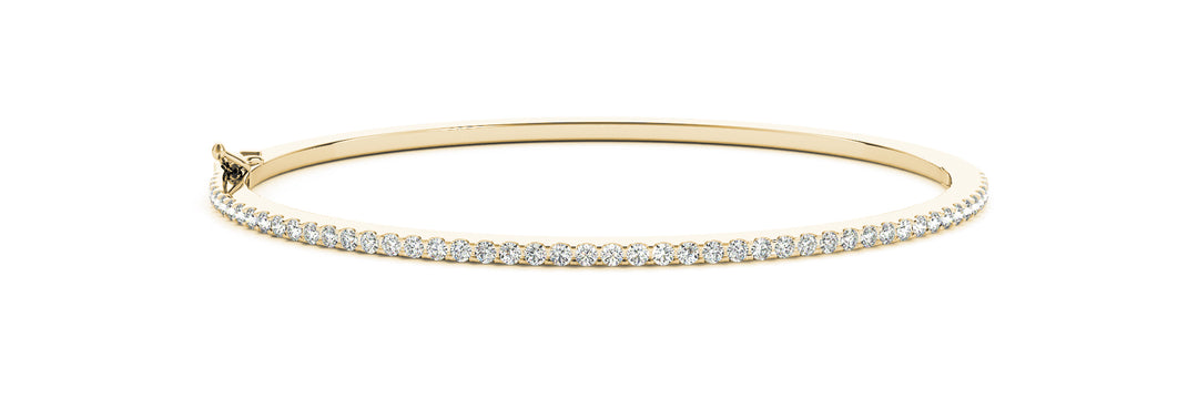14K Yellow Gold Diamond Fashion Bracelet