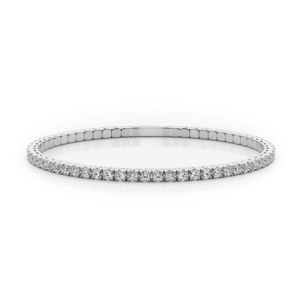 Diamond Round Multi-Stone Bracelet