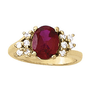 Multi-Diamond Round Accent Fashion Ring