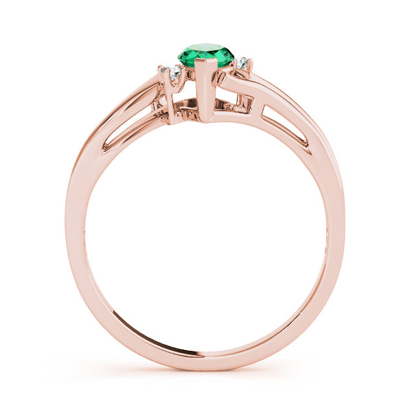 Rose Gold Marquise Diamond Fashion Ring 14K
