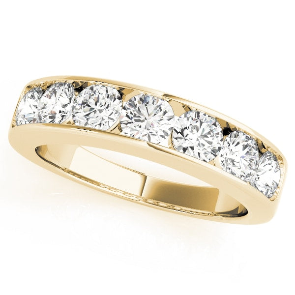 14K Yellow Gold 1 ct tw Diamond Wedding Ring