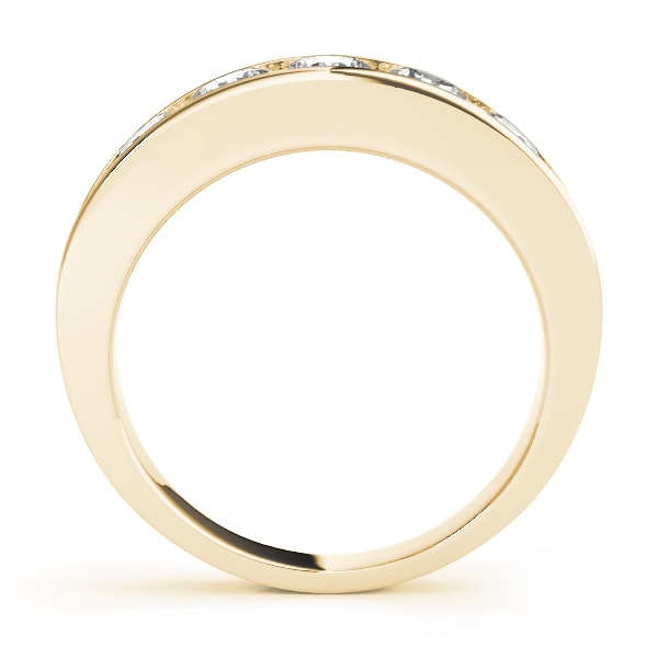 18K Yellow Gold 1 ct tw Diamond Wedding Ring