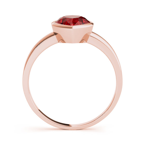 14K Rose Gold Diamond Fashion Ring