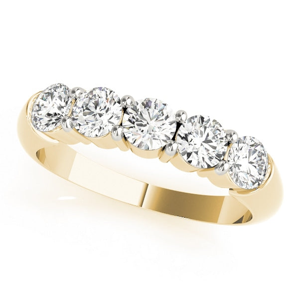 14K Yellow Gold 1 ct tw Diamond Wedding Ring