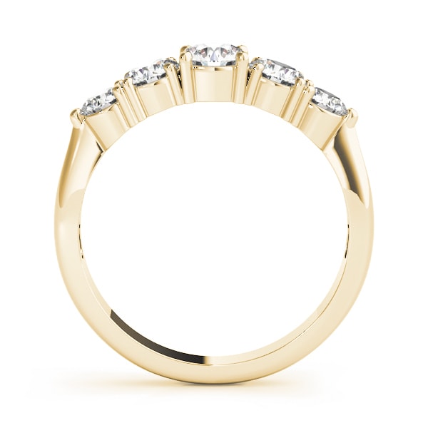 18K Yellow Gold 1 ct tw Diamond Wedding Ring