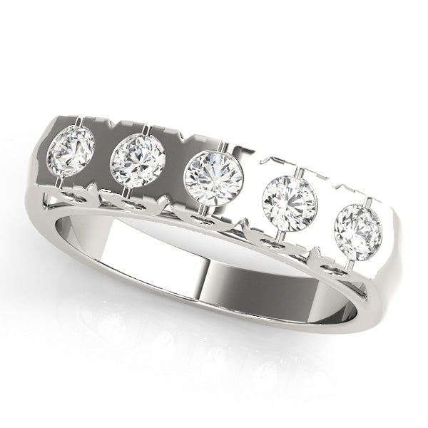 Platinum 1 ct tw Diamond Wedding Ring