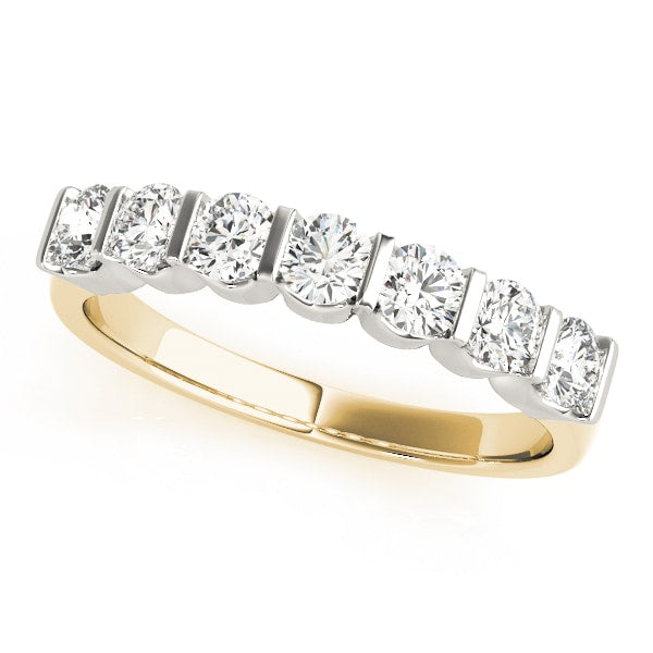 14K Yellow Gold 1 ct tw Diamond Wedding Ring